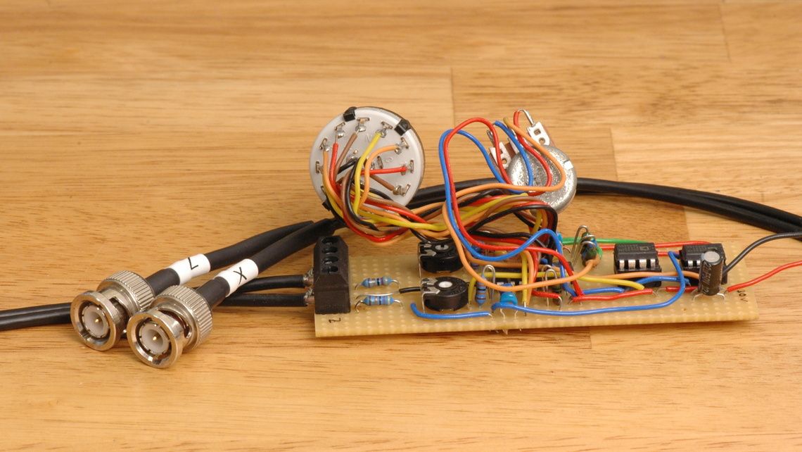 Rückansicht der Schaltung