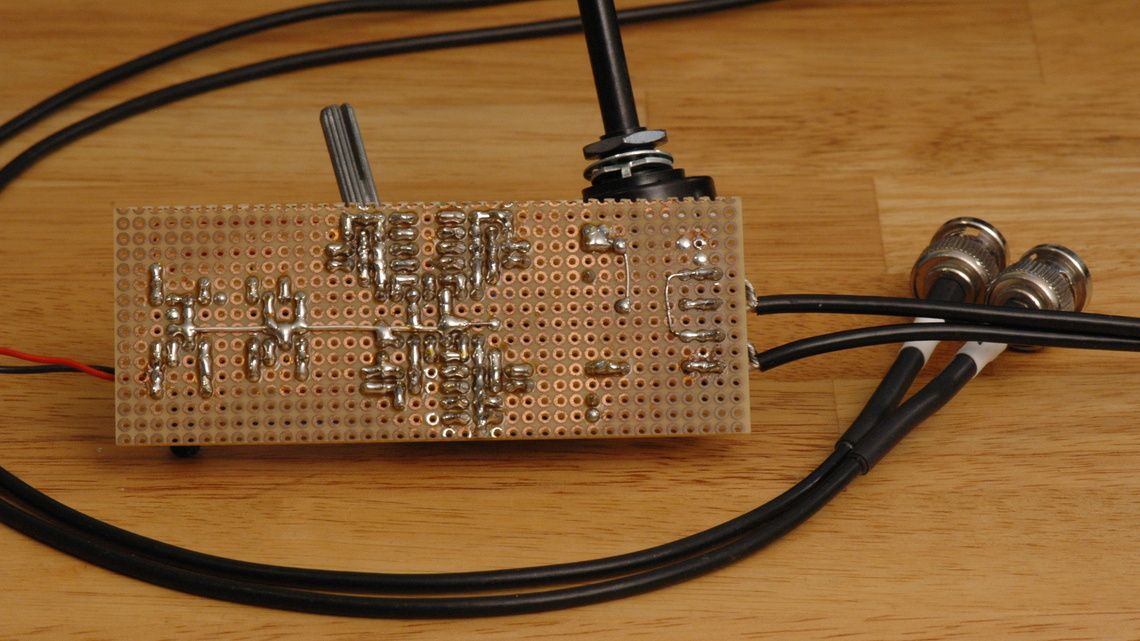 Ansicht der Schaltung von der Lötseite